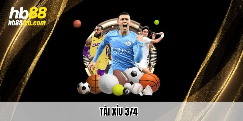 Tài xỉu 3/4
